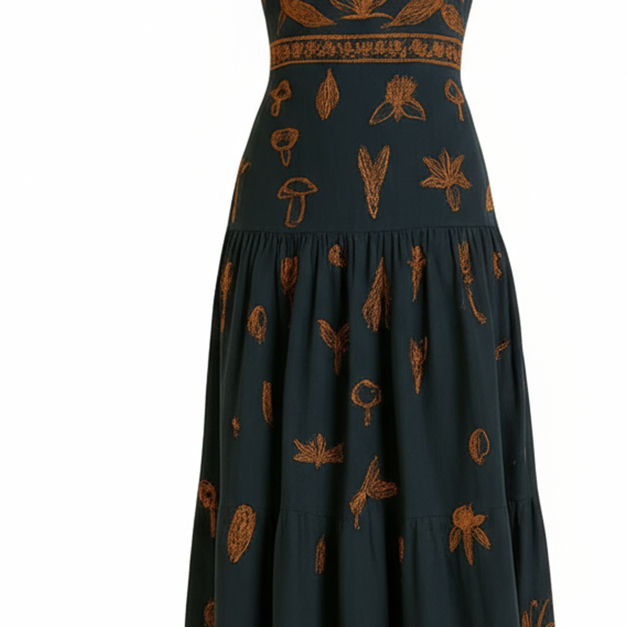 Strapy Bohemain Maxi Dress