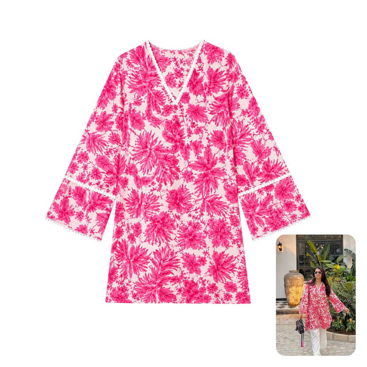 Ugat Ruby Printed Kurta
