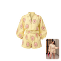 Miakee Floral Co-ord Set with Belt