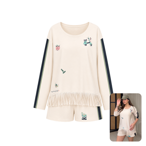 Alfabolic The Wanderlust Shorts Co-ord Set