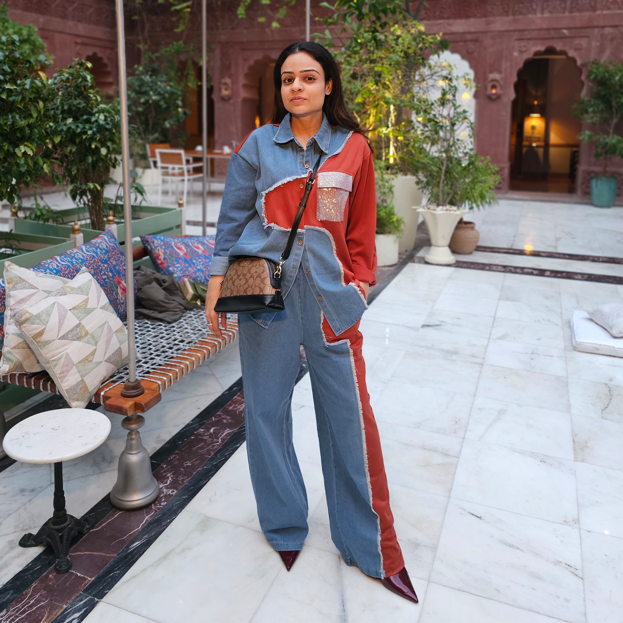 Coach Signature Dome Crossbody Bag