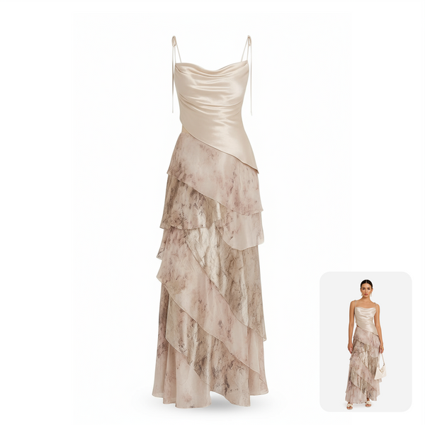 Slip and Skirt Co-ord Set