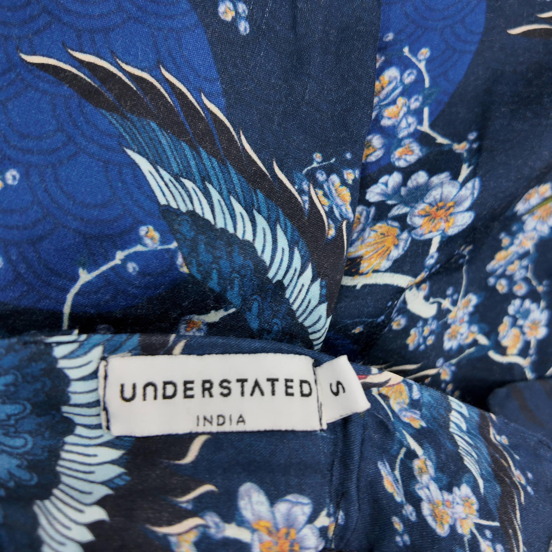 Blue Printed Palazzo Pants