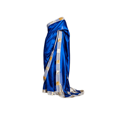 Gulabo By Abu Sandeep Royal Blue Embroidered Saree