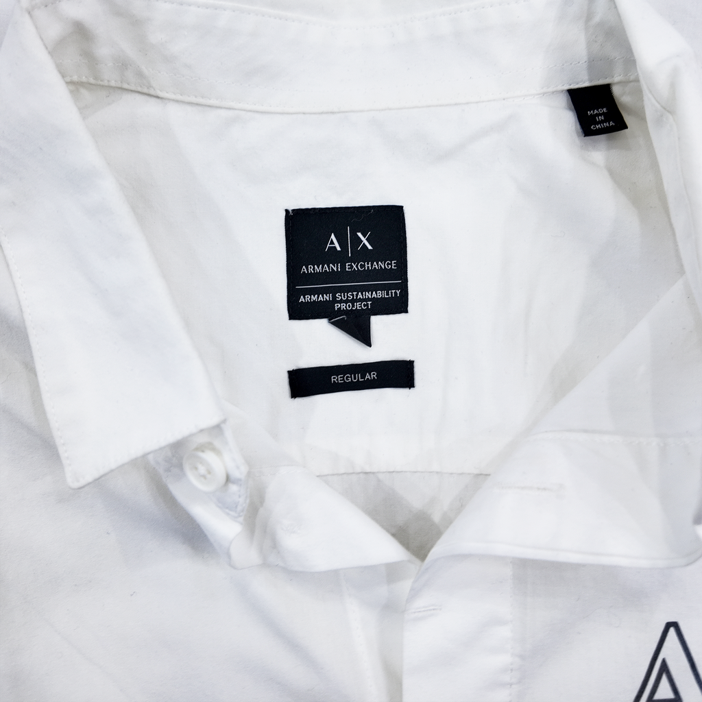 Armani Exchange Reflective Logo Shirt