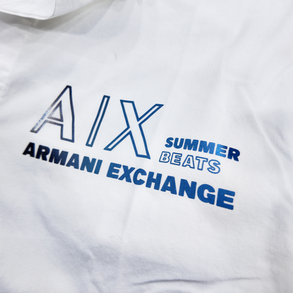 Armani Exchange Reflective Logo Shirt