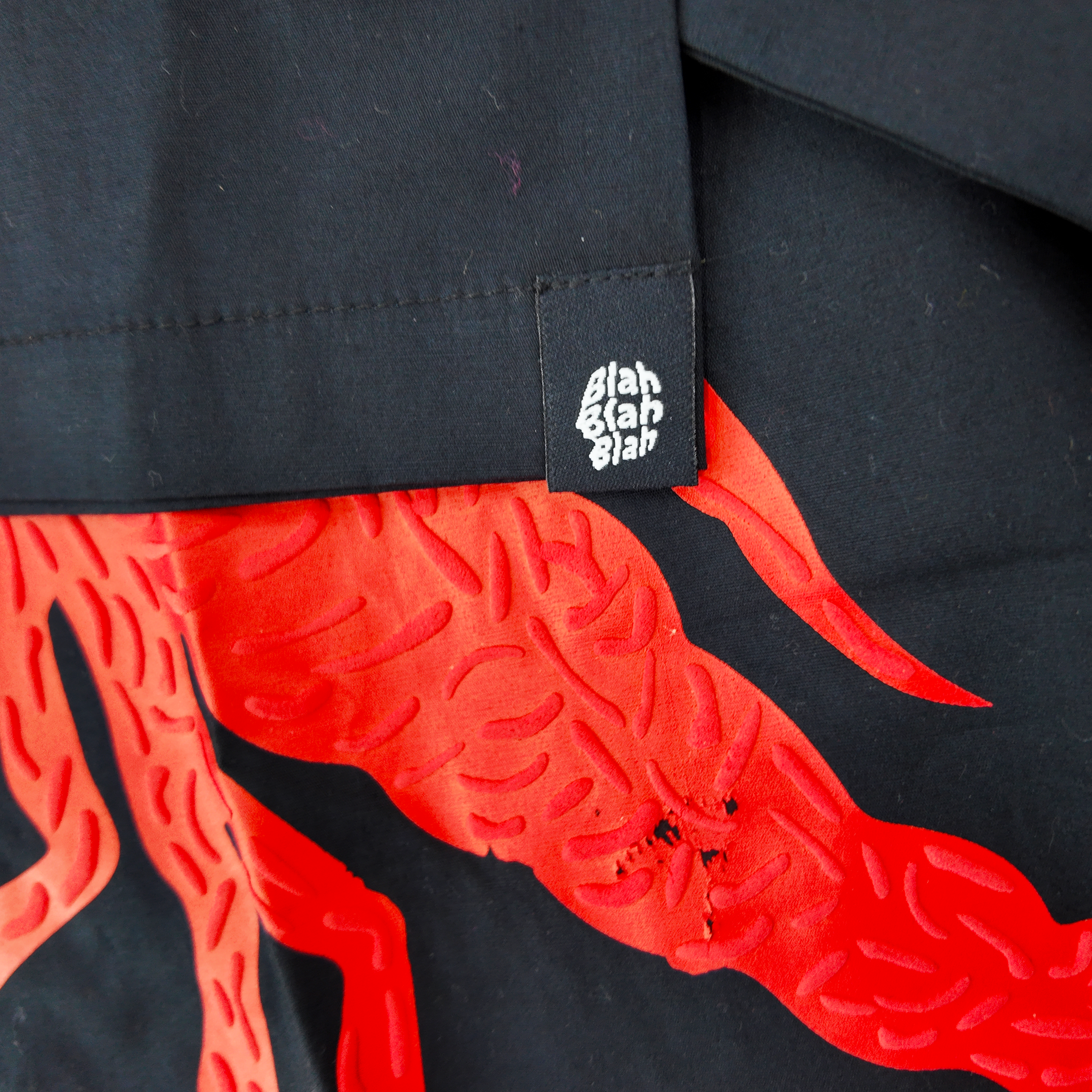 Blah Blah Blah Scorpion Black Shirt