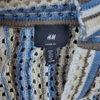 H&M Loose Fit Knit Polo Shirt