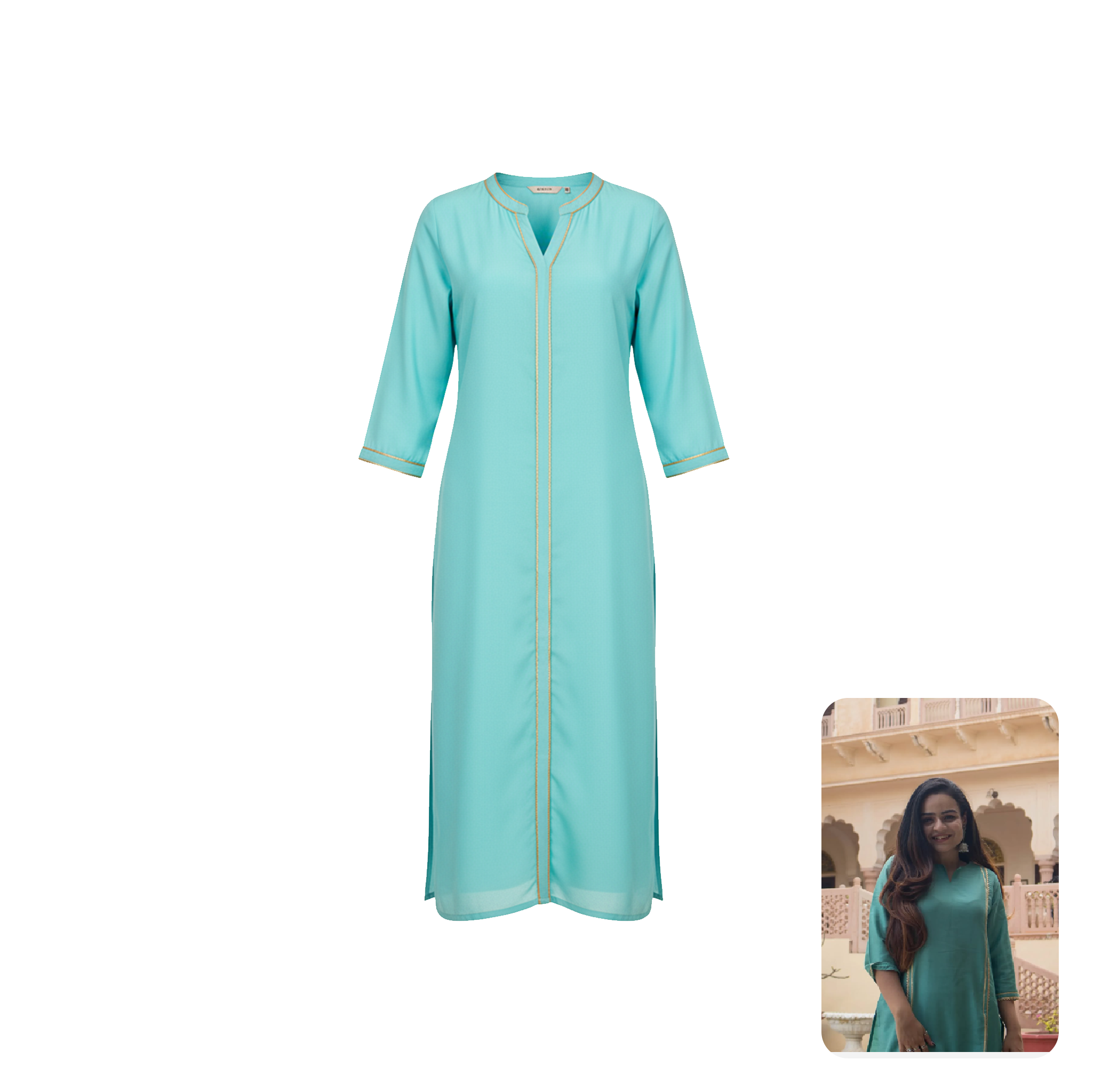 Chanderi Silk Suit Set