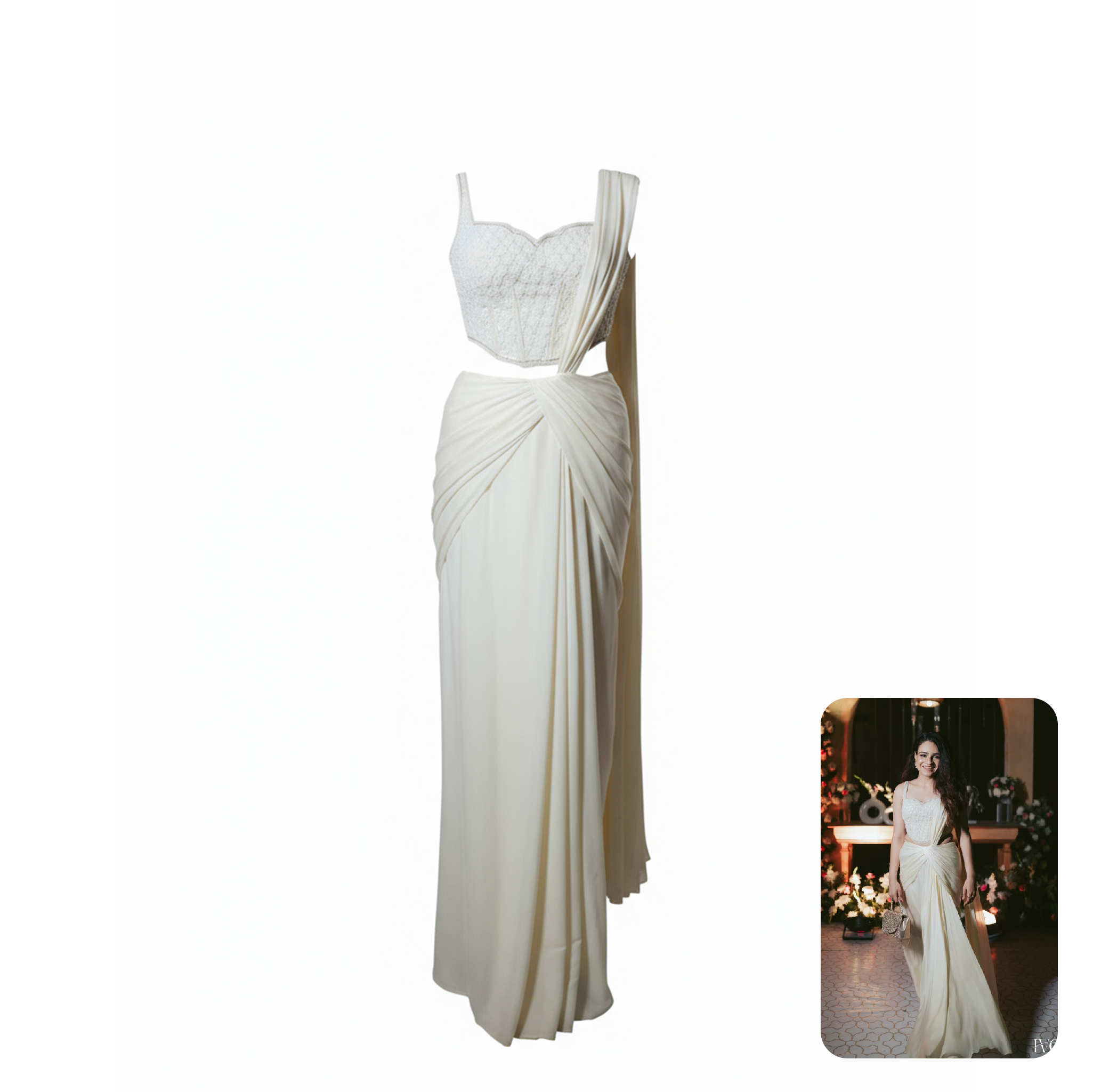 Devika Seth Corset Saree