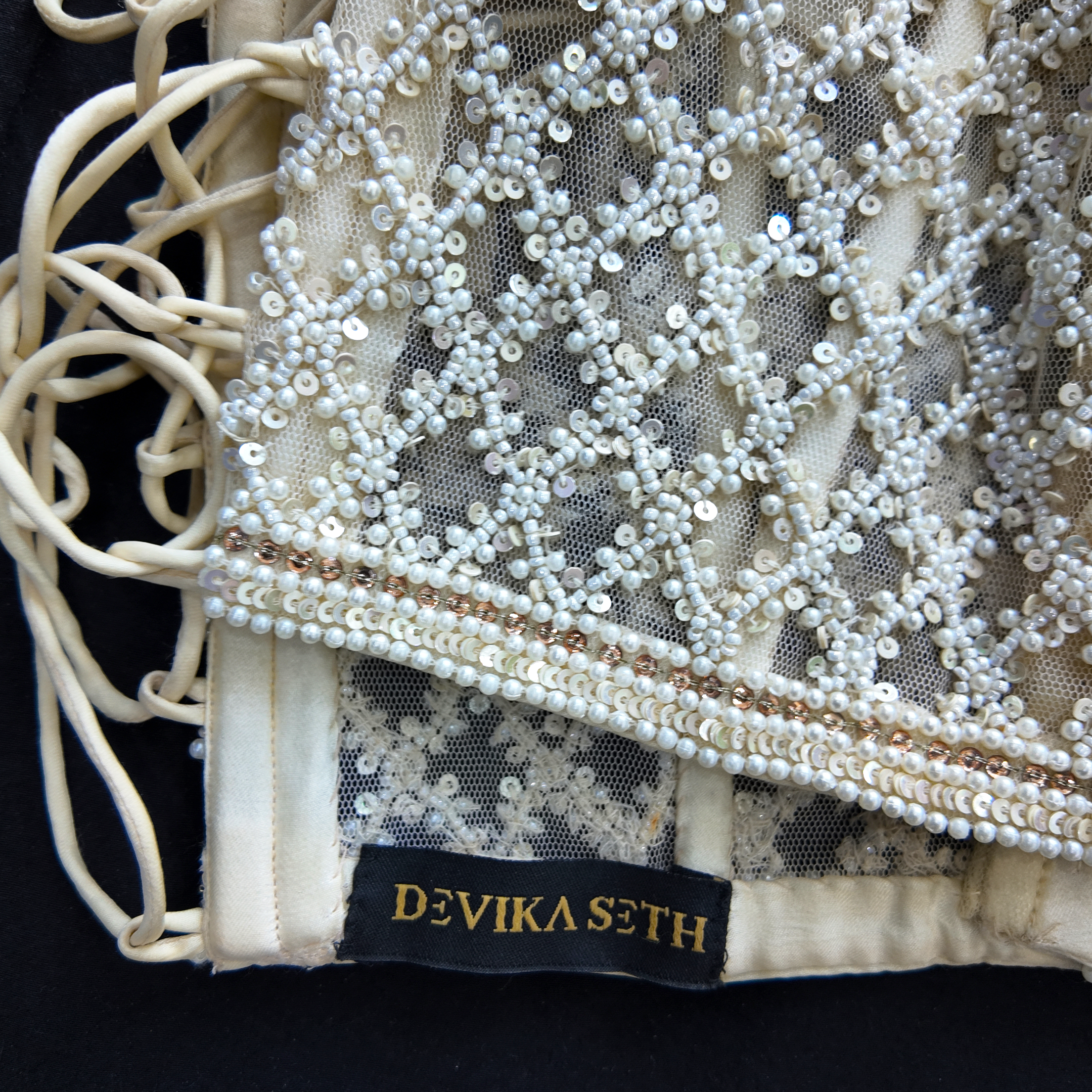 Devika Seth Corset Pre-Draped Saree