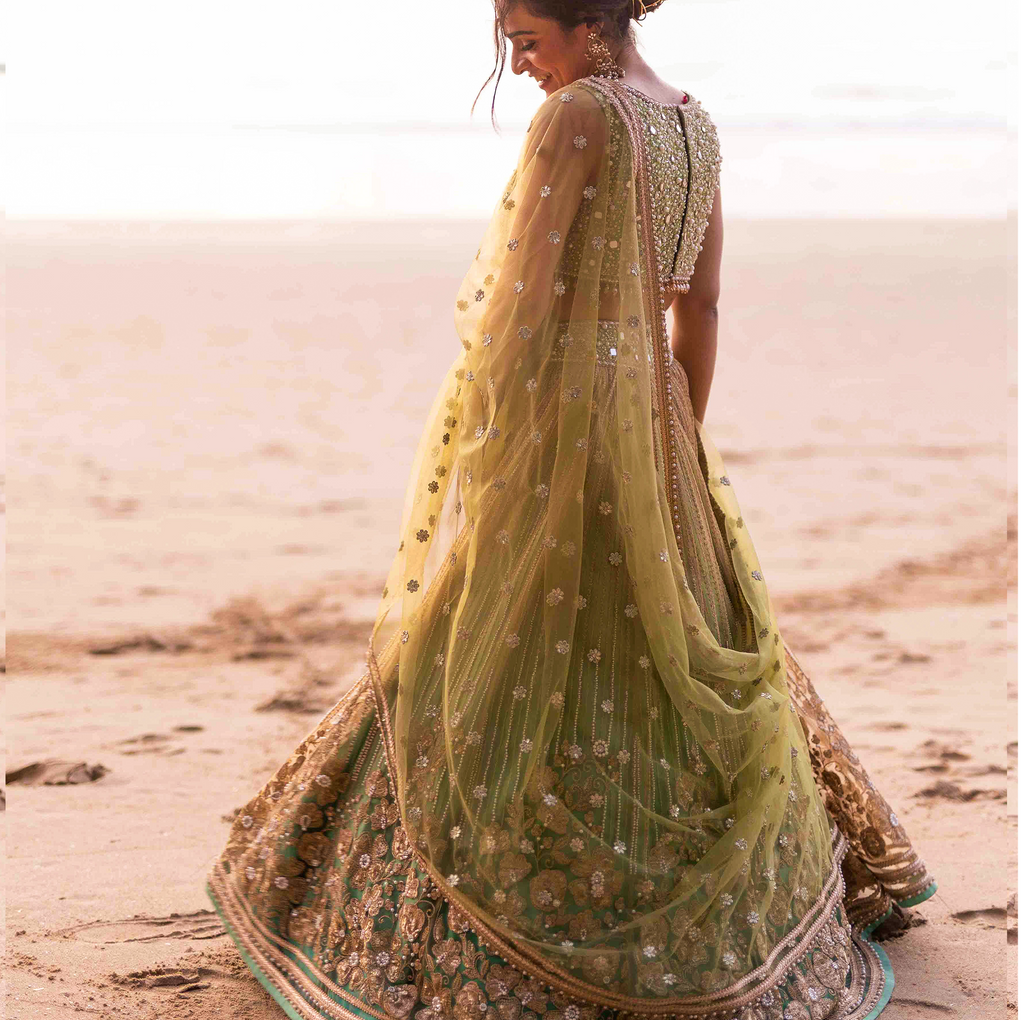 Cedar & Pine Mridula Lehenga Set