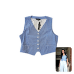 Oyela Pinstriped Vest