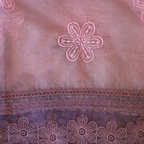 Aachho Mary Mauve Embroidered Chanderi Suit Set
