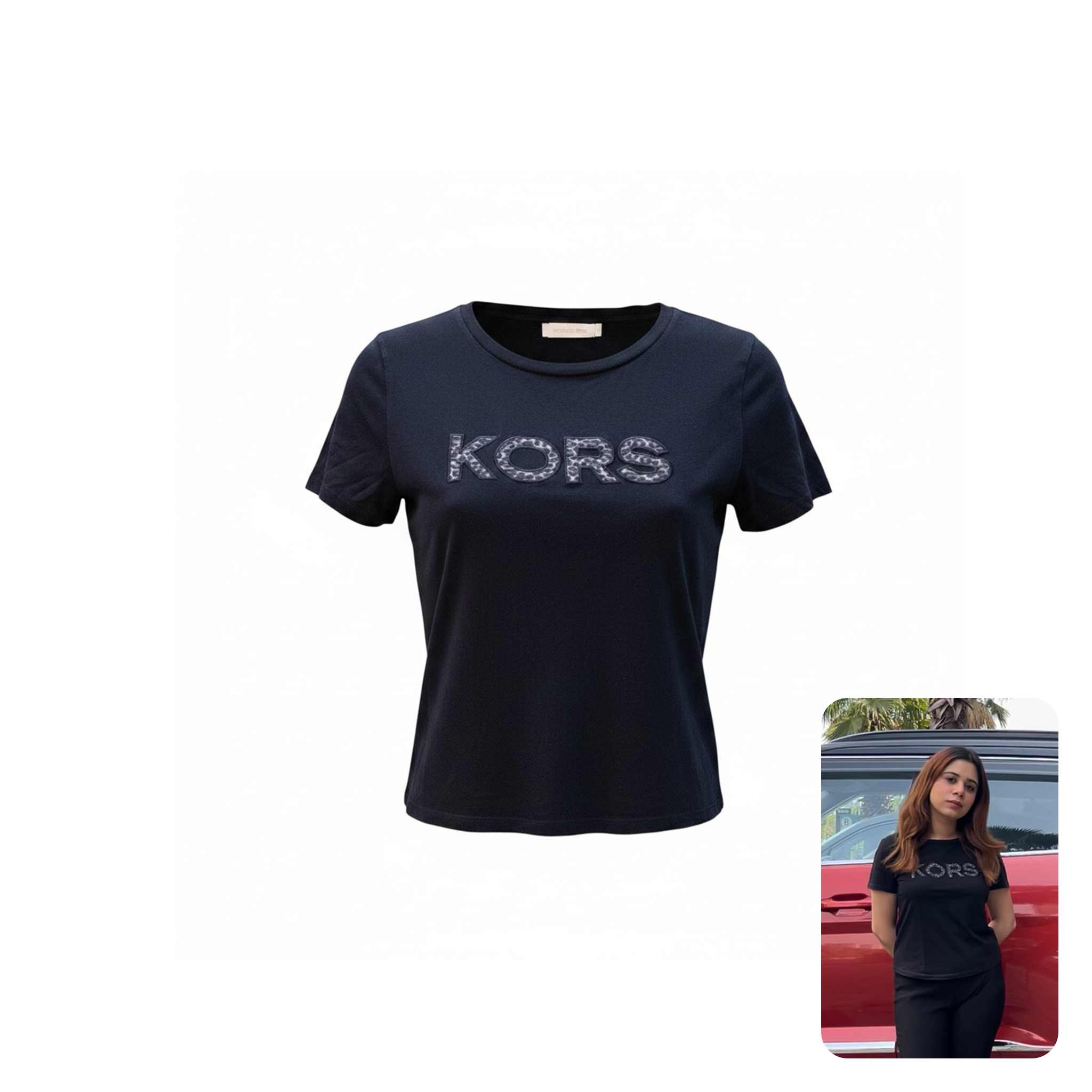 Black Michael Kors T-shirt