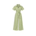 Ruiaan Sage Green Wide Leg Jumpsuit