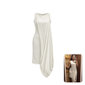 COS Asymmetric Draped Tank Dress