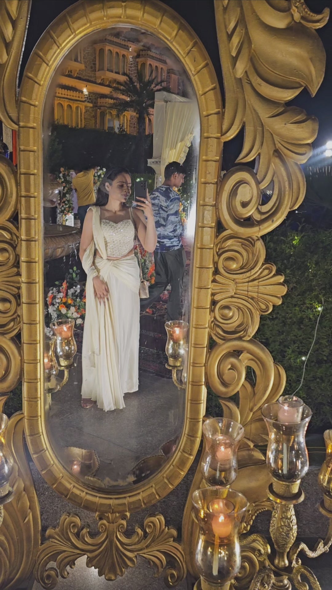 Devika Seth Corset Pre-Draped Saree